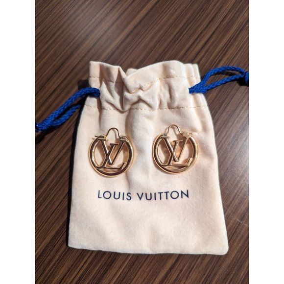 ***SOLD****Louis Vuitton Louise PM Earrings - Picture 2 of 10